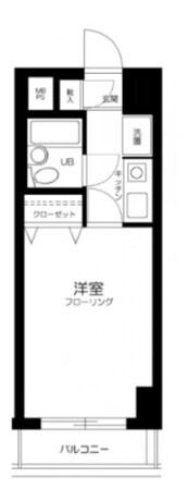 中板橋駅 徒歩10分 4階の物件間取画像